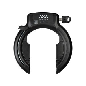 AXA Rahmenschloss Imenso Large 92mm Schlüssel abziehbar schwarz ART 2, schwarz