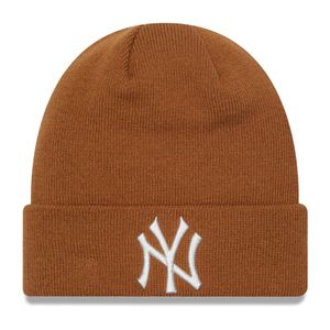 Čepice New Era Wintermütze - CUFF New York Yankees peanut