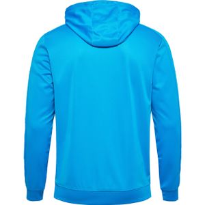 Hummel Promo Poly Kapuzen Sweatshirt, DIVA BLUE, XL, Herren