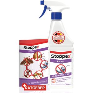 Stoppex® Parasit Silberfischstopp - Spray gegen Silberfische und Papierfische