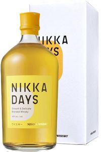 Nikka Days Japanese Smooth & Delicate Blended Whisky in Geschenkpackung | 40 % vol | 0,7 l