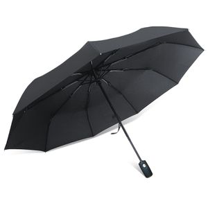 ROYALZ Regenschirm Sturmfest Taschen-Schirm mit Auf-Zu-Automatik Teflon-beschichtet Sturmsicher Schirm inkl. Schutztasche Schwarz