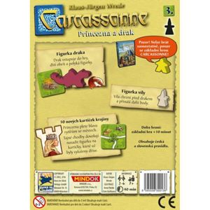 MINDOK Hra Carcassonne: Princezna a drak (3.rozšíření)