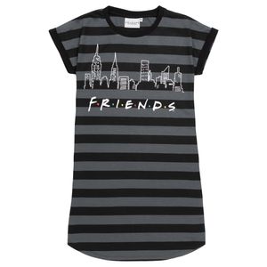 Friends - Noční košile pro dívky NS6497 (146) (Grey/Black)