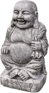 stoneandstyle Steinfigur Buddha stehend XL, 50 cm Höhe, 28 kg Gewicht, frostfest
