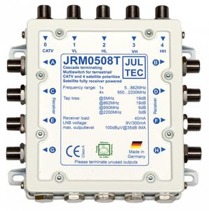 Jultec JRM 0508 T Multischalter 5/8 ohne Netzteil