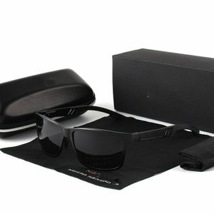 Aluminium polarisierte Sonnenbrille Fahren Angeln gespiegelte Schutzbrille Brille
