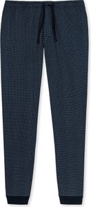 Schiesser Herren Hose lang Bündchen dunkelblau-gem. 52 (6er Pack)