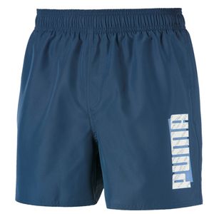 PUMA Shorts kurze Hose für Herren mit Netz Innenfutter und Taschen, Größe:S, Farbe:Dunkelblau