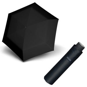 Doppler Havanna Fiber čierny - dámsky ultraľahký mini dáždnik