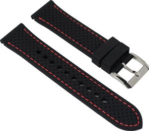 Hugo Boss Uhrenarmband 22mm Silikon schwarz 1513356 HB.87.1.14.2881 Hugo Boss Uhrenarmband 22mm Silikon schwarz 1513356 HB.87.1.14.2881