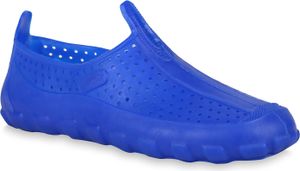Mytrendshoe Damen Badeschuhe Aqua Badesandalen Sommer Strandschuhe Cut Outs 823145, Farbe: Blau, Größe: 33
