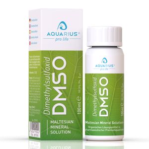 AQUARIUS pro life ® - DMSO 100 ml - absolut unverdünnt in 99,9% pharmazeutischer Reinheit nach europäischem Arzneimittelbuch - Dimethylsulfoxid I inkl. Tropfverschluss