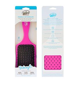 The Wet Brush Borstel Detangle Paddle Detangler Pink