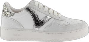 Sneakers mit Craquelé und Metall Damen Victoria Madrid