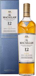 The Macallan 12 Jahre Triple Cask Matured Highland Single Malt Scotch Whisky in Geschenkpackung | 40 % vol | 0,7 l