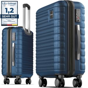 Travely Premium Handgepäck Koffer 55x40x20cm - passend für Ryanair, Lufthansa, Eurowings und co. I 36L Trolley mit sanften Rollen und praktischem TSA Travely Premium Handgepäck Koffer 55x40x20cm - passend für Ryanair, Lufthansa, Eurowings und co. I 36L Trolley mit sanften Rollen und praktischem TSA