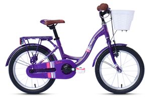 CHILLIZ Kinderrad 16 Zoll CHD.01 lila Rahmenhöhe 25,5 cm singlespeed V-Brake