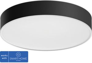 LED stropní svítidlo Philips HUE 4115930P6 Enrave 19,2W 2450lm 2200-6500K černé s dálkovým ovládáním