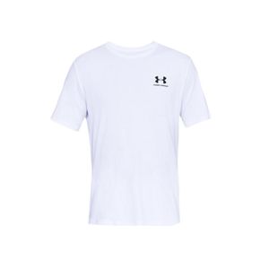 Under Armour Sportstyle Left Chest Ss White / / Black M