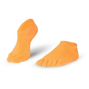 Knitido Everyday Essentials Sneaker Zehensocken, Größe:35-38, Farbe:orange (213)