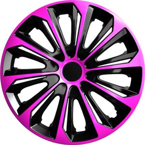 Lemy kol STRONG DUO růžové/černé 14"