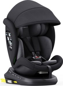 XOMAX 946i Auto Kindersitz drehbar 360° Grad, mit Isofix und Alarmsystem, Gruppe 0+, 1, 2, 3, Reboarder, 0 bis 36 kg, 0 - 12 Jahre / ECE R129,Farbe:Schwarz/Grau XOMAX 946i Auto Kindersitz drehbar 360° Grad, mit Isofix und Alarmsystem, Gruppe 0+, 1, 2, 3, Reboarder, 0 bis 36 kg, 0 - 12 Jahre / ECE R129,Farbe:Schwarz/Grau