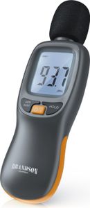 Brandson digitales Schallpegelmessgerät 35 dB(A) bis 130 dB(A) Windschutz - LCD-Display