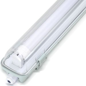 Aopunly LED Feuchtraumleuchte Wannenleuchte Wannenlampe 120cm Keller Kellerleuchte