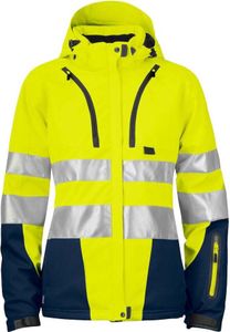 Projob 6424 GEFÜTTERTE DAMENJACKE EN ISO 20471 KLASSE 3/2