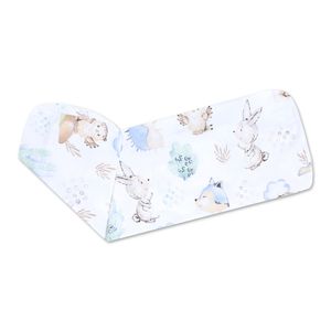Bettkantenschutz für Kinderbetten 70 cm - Ersatzbezug Schutz für Bettrahmen Kantenschutz Kinder Babybett Baumwolle Igel