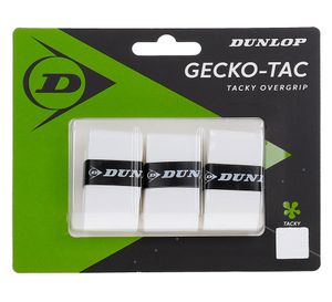 Dunlop Gecko-tac 3 Units White One Size