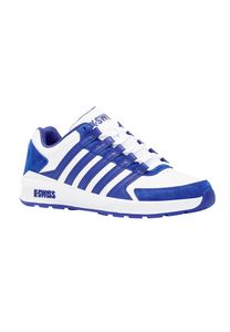 K-Swiss Herren Vista Trainer Sneaker Sportschuh 07000-918-M weiss/blau, Schuhgröße:46 EU