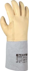 teXXor® Schweißerhandschuhe ARGON III beige 10