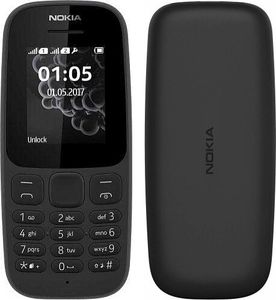 Handy Nokia 105 - black (Dual-SIM)