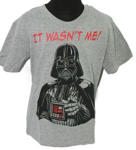 Star Wars Darth Vader Jungen T-Shirt, Größe 116