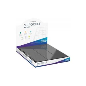 Ultimate Guard 18-Pocket Pages Side-Loading Grau (50)