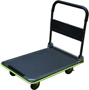 Wonday Stahl-Plattformwagen Professional Tragkraft: 300 kg