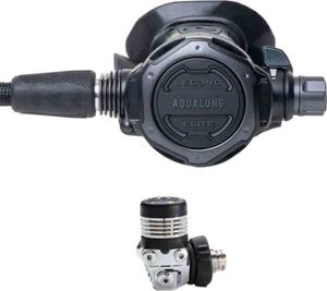 Aqualung Leg3nd Elite Black Edition Din Tauchregler-set Silber  Silber One Size