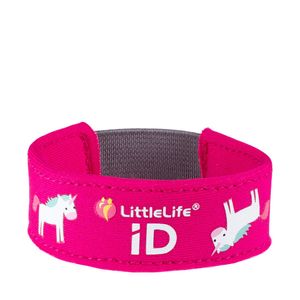 Littlelife Unicorn Child Id Bracelet Pink One Size