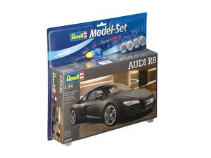 Revell Model Set AUDI R8 - Auto-Modellbausatz; 67057