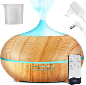 Verk 01644 Zvlhčovač vzduchu s ionizátorom 500 ml svetlé drevo
