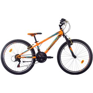 Sprint CASPER 24 Zoll Mountainbike Shimano 18 Gänge, Jungen, geeignet von 130 – 150 cm