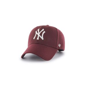 47 Brand Snapback Cap - MLB New York Yankees dunkel maroon