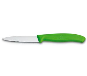 Nôž na zeleninu Victorinox zelený čepeľ 80 mm