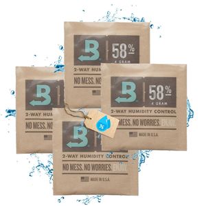 4x Größe 4 Pack 58% Boveda Grow Ernte Zubehör Aufbewahrung für Growbox