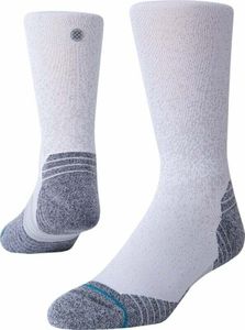 Stance Run Crew White S Laufsocken