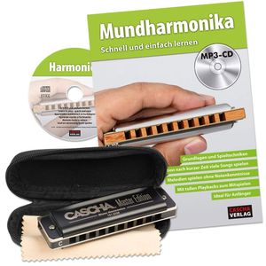 CASCHA HH 1630 DE Master Edition Mundharmonika Set