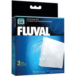 FLUVAL Schaum / Polyester-Einsatz C4.3-Einheit - Für Fische