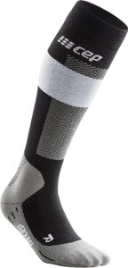 CEP merino socks, skiing, tall, v2, grey II